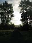 19333 Sunrise over tent at Bunratty campsite.jpg